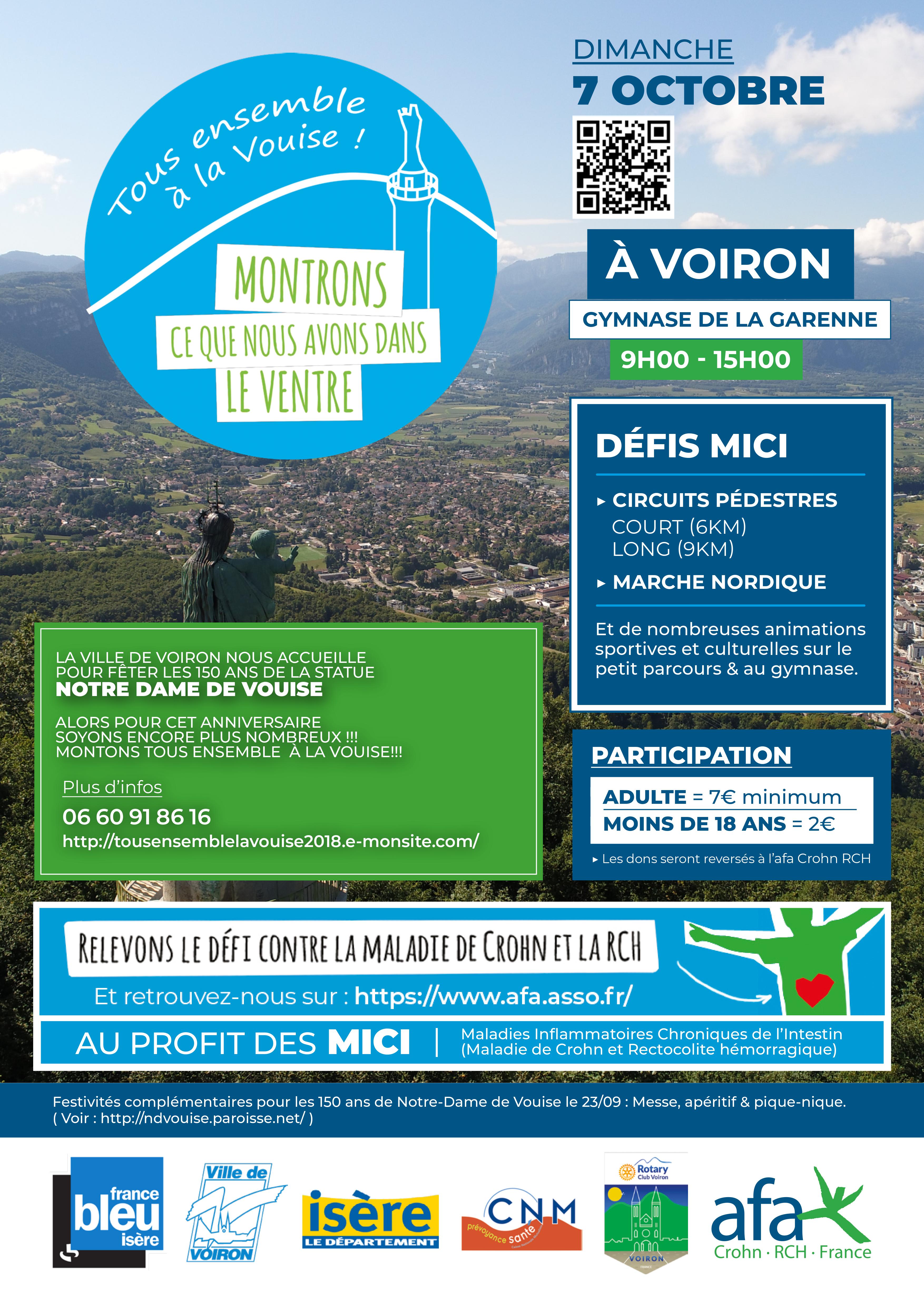 Tous ensemble à la Vouise – Flyer 07 oct 2018 recto